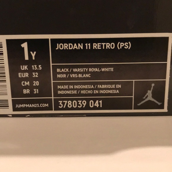 Jordan 11 Retro Space Jam 2009 (PS) 1Y - Picture 2 of 16